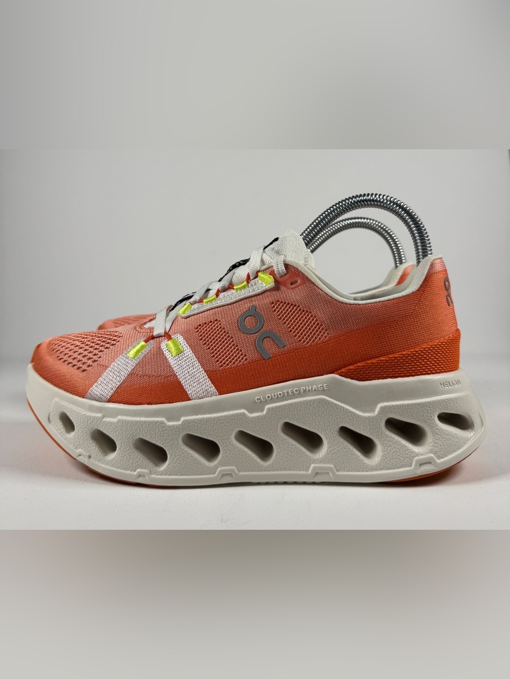 Women's On Cloudeclipse, Flame/Ivory, 7 B Medium US - Picture 2 of 7